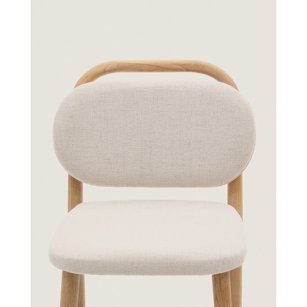 Beež baaritool (istme kõrgus 66 cm) Helda - Kave Home-image-2