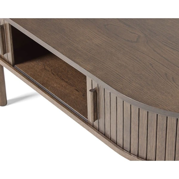 Tammespoonist diivanilaud 60x120 cm Meta - Unique Furniture-image-4