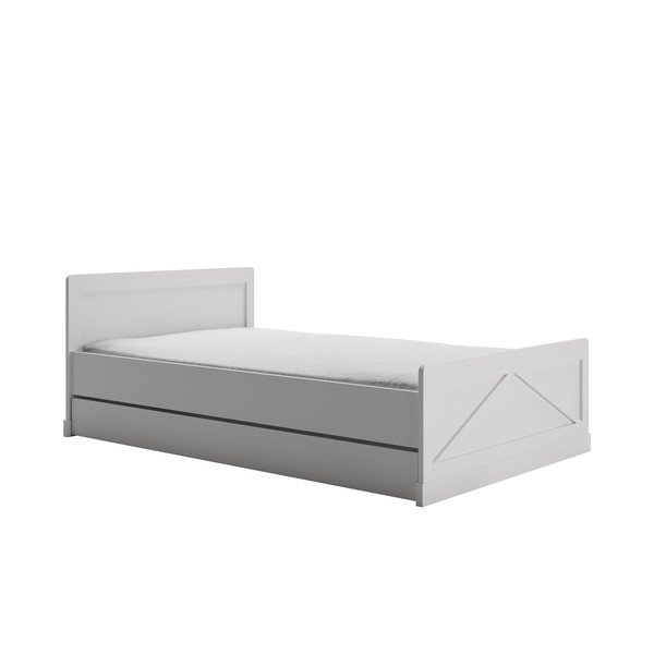 Valge lastevoodi 120x200 cm Marie - Pinio-image-2