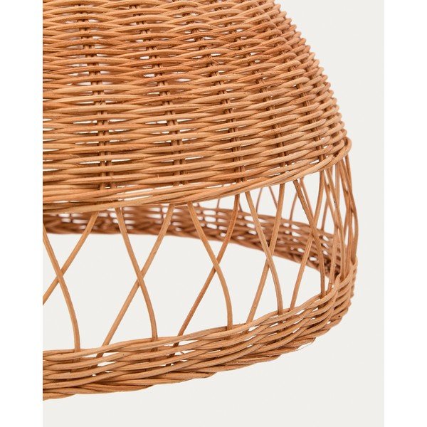Rotangist lambivarju naturaalses värvitoonis ø 40 cm Loura - Kave Home-image-4
