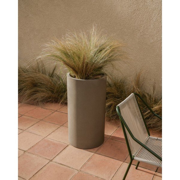 Betoonist kate lillepotile ø 42 cm Aiguablava - Kave Home-image-2