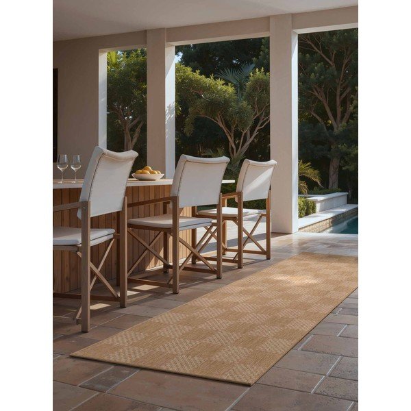 Kreemikas/naturaalne sise- ja õuevaip 80x200 cm Haringey Dorothy - Ted Baker-image-2