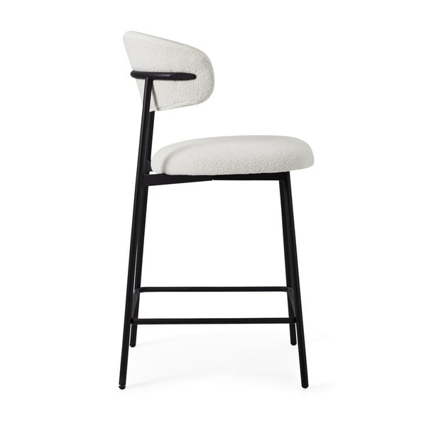 Valged baaritoolid 2tk komplektis (istme kõrgus 65 cm) Diana - Furnhouse-image-1