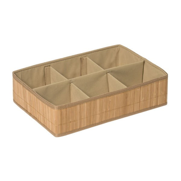 Bambusový úložný box se 6 přihrádkami Premier Housewares Kankyo