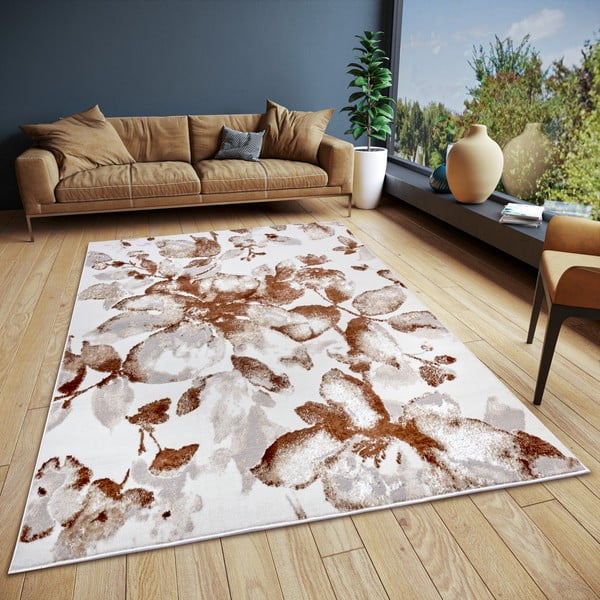 Pruun vaip 67x120 cm Shine Floral - Hanse Home-image-1