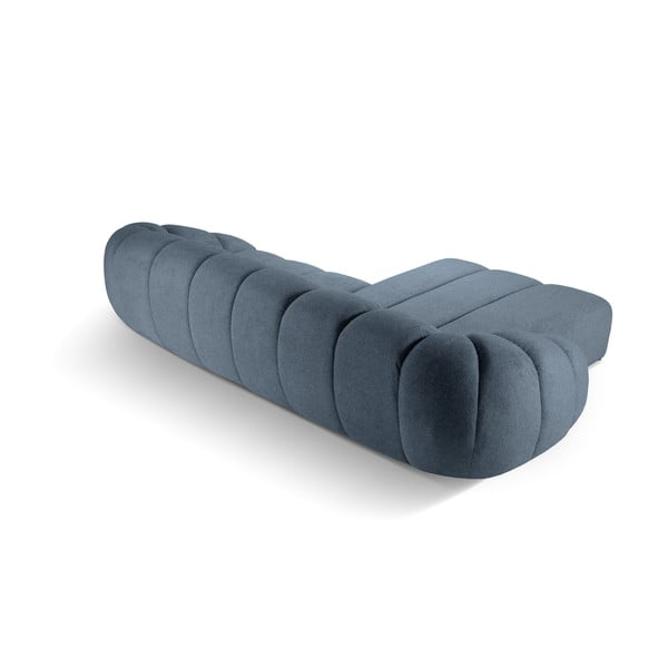 Sinine sametist nurgadiivan (vasak nurk) Diana - Micadoni Home-image-3