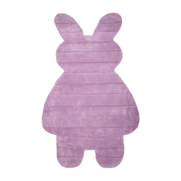 Dětský růžový koberec Nattiot Bunny, 85 x 140 cm