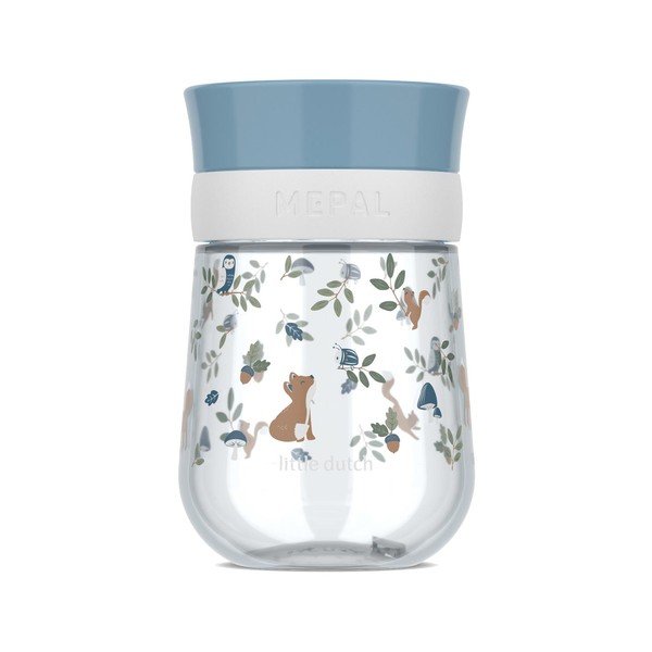 Helesinine plastmassist laste kruus 300 ml Forest Friends - Mepal