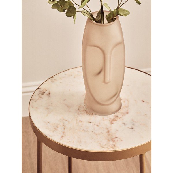 Ümmargune abilaud marmorist pealispinnaga ø 36 cm Shalimar - Premier Housewares-image-3