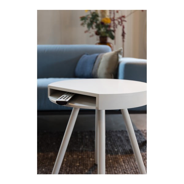 Bílý odkládací stolek Zuiver Hide & Seek-image-2