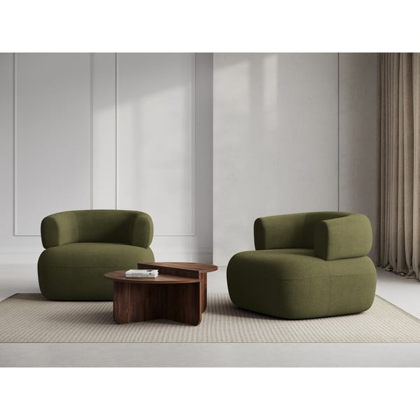 Roheline bukleekangast tugitool Jenny - Micadoni Home-image-1