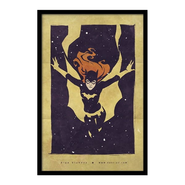 Plakát Catwoman, 35x30 cm