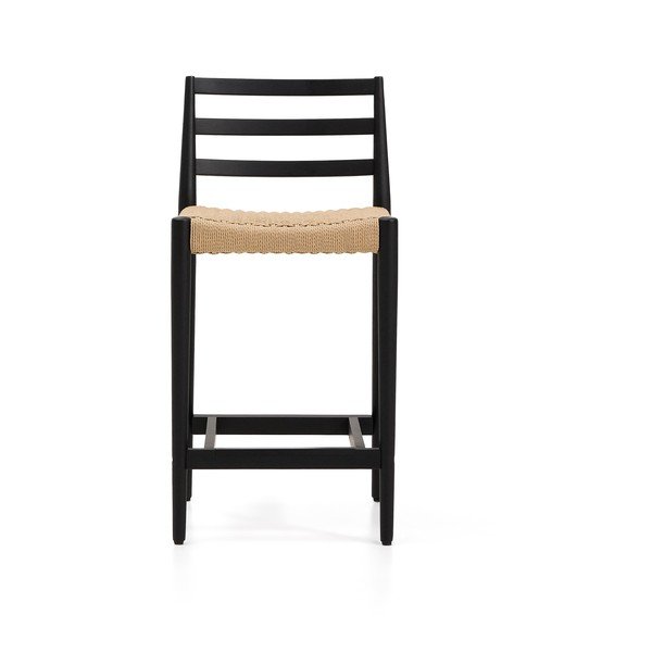 Must tammepuidust baaritool (istme kõrgus 65 cm) Analy - Kave Home-image-2