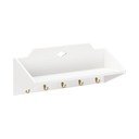 Valge seinale kinnitatav laste riidepuu 75x27 cm Luca - Cam Cam Copenhagen