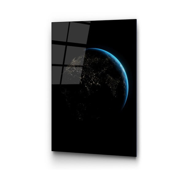 Klaasist maal 70x100 cm Earth - Wallity-image-4