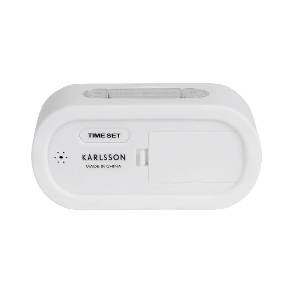 Valge kummeeritud äratuskell Gummy - Karlsson-image-2