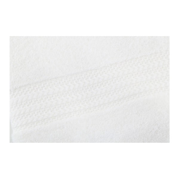 Valge puhas puuvillane rätik, 30 x 50 cm - Foutastic-image-2