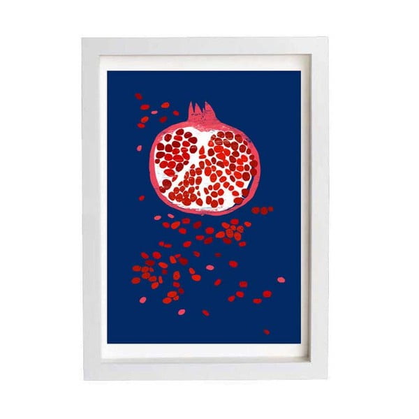Plakát Indigo Pomegranate