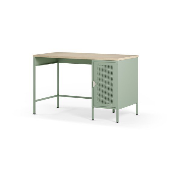 Töölaud tammepuust pealispinnaga 60x120 cm Sayla - Marckeric-image-3