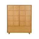 Tuhapuidust kapp 100x120x45 cm Raster - Zuiver