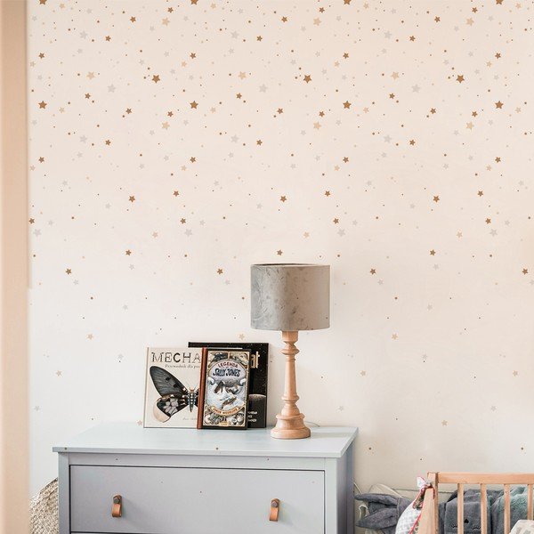 Laste tapeet 50x280 cm Simple Stars - Dekornik-image-1