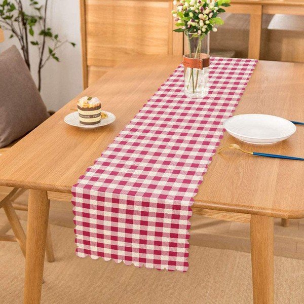 Ruuduline linik 45 x 140 cm - Minimalist Cushion Covers-image-1