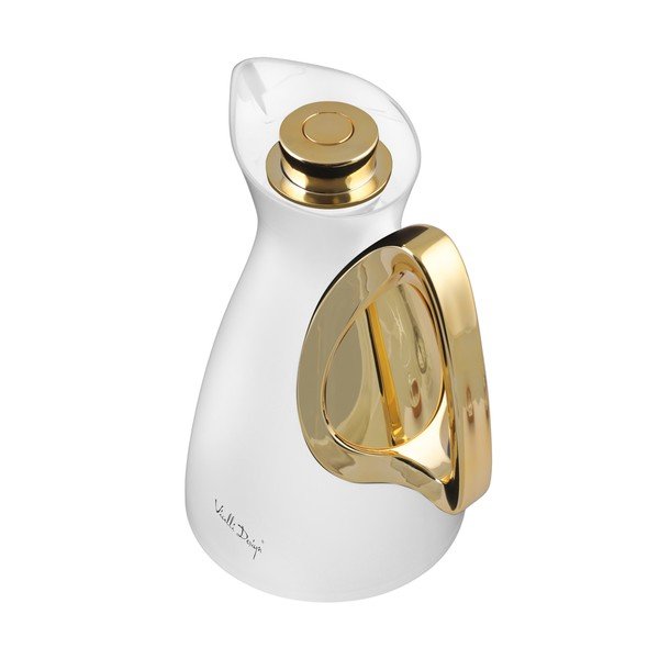 Valge-kuldne termos 1 l Alessia - Vialli Design-image-2