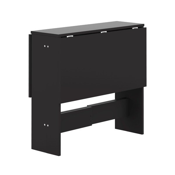 Kokkupandav söögilaud musta lauaplaadiga 76x28 cm Papillon - TemaHome-image-3