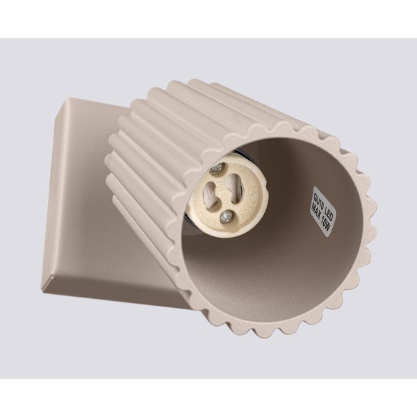 Hallikaspruun metallist kohtvalgusti 8x16 cm Gleam - Sollux-image-4