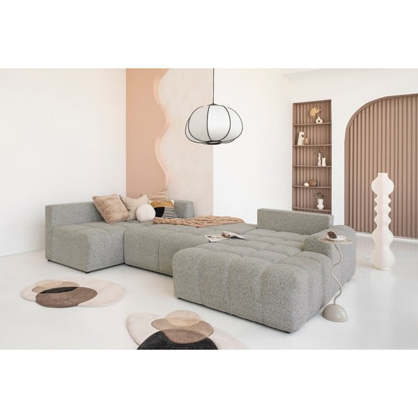 Helepruun modulaarne nurgadiivanvoodi koos panipaigaga (vasak nurk) Lulu – Miuform-image-2