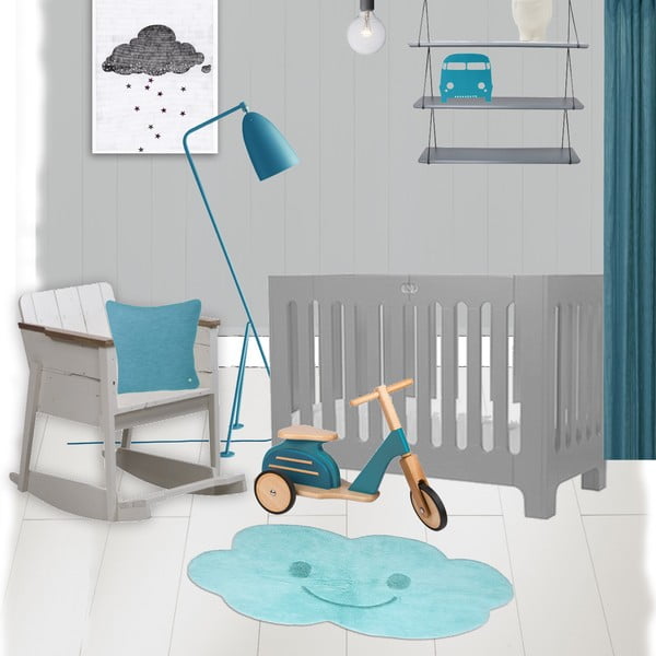 Laste sinine vaip , 75 x 115 cm Nimbus - Nattiot-image-3