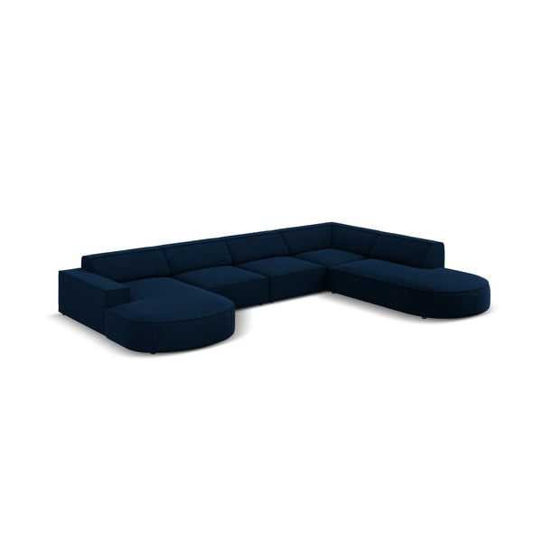 Sinine sametne nurgadiivan (paremas nurgas) Jodie - Micadoni Home-image-3