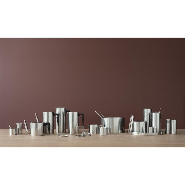 Roostevabast terasest teekann hõbedases värvitoonis 1,25 l Arne Jacobsen - Stelton-image-4