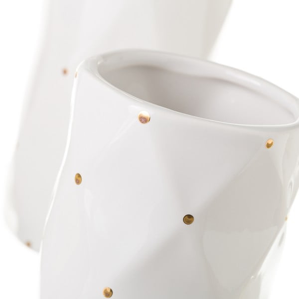 Valge komplekt vannitoatarvikuid Dottie - Casa Selección-image-1