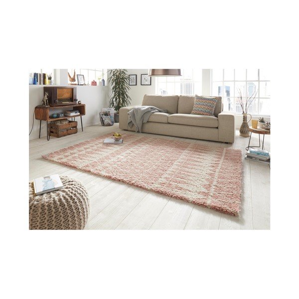 Šedorůžový koberec Mint Rugs Allure Rose, 200 x 290 cm-image-2