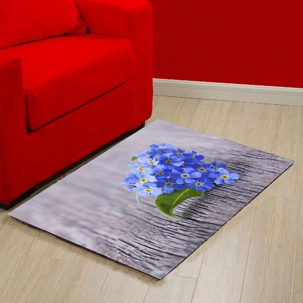 Vinüülmatt Sinine, 52 x 75 cm - Zerbelli-image-2