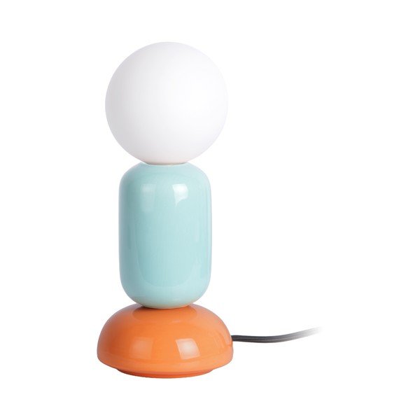 Keraamiline laualamp mentooli/oranži värvi (kõrgus 27 cm) Firenze Tube - Leitmotiv