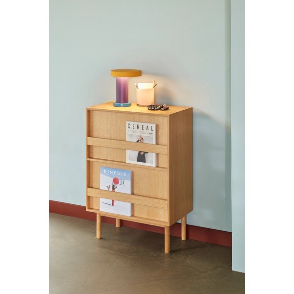 Lilla dimmerdatav LED laualamp (kõrgus 25 cm) Magic - Hübsch-image-1