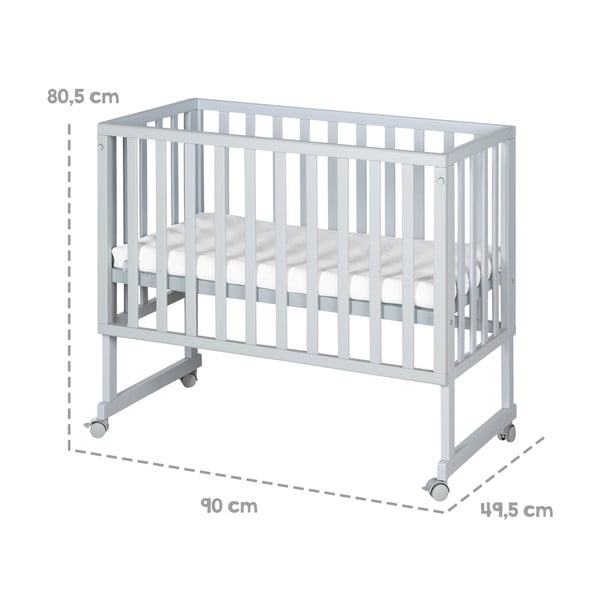 Hall võrevoodi 90x45 cm - Roba-image-4