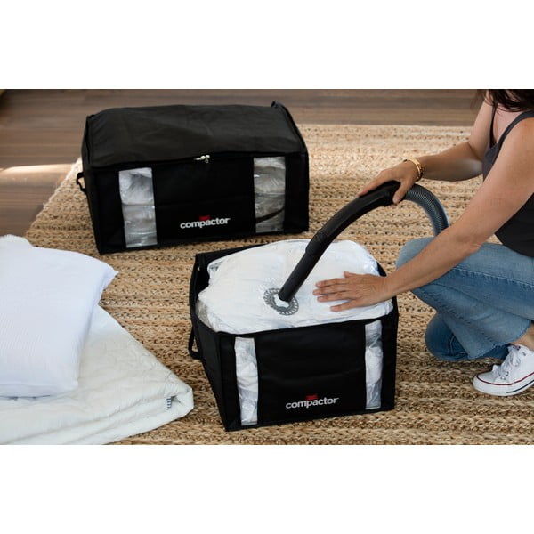 Must riiete hoiukast XXL 3D Medium, 125 l Black Edition - Compactor-image-1