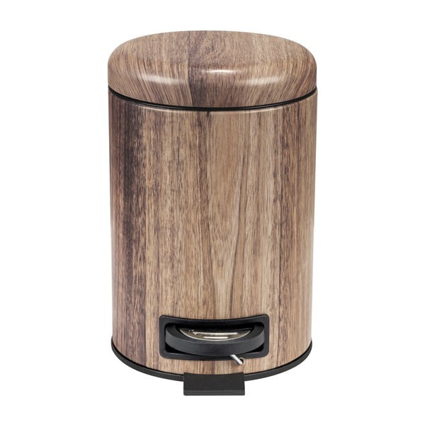 Terasest pedaaliga prügikast 3 l Acacia - Wenko-image-1