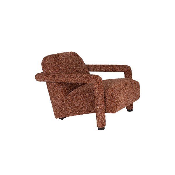 Punane šenillist tugitool Kent - Dutchbone