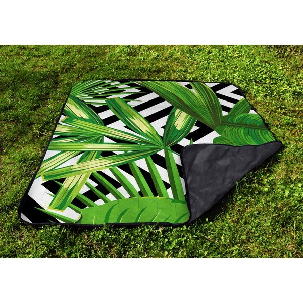 Pikniková deka Butter Kings Green Leafs, 180 x 145 cm-image-4