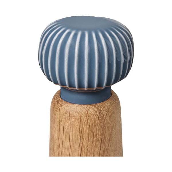 Valge tammepuidust vürtsiveski portselanist Hammershoi detailiga, kõrgus 13 cm Hammershøi - Kähler Design-image-2