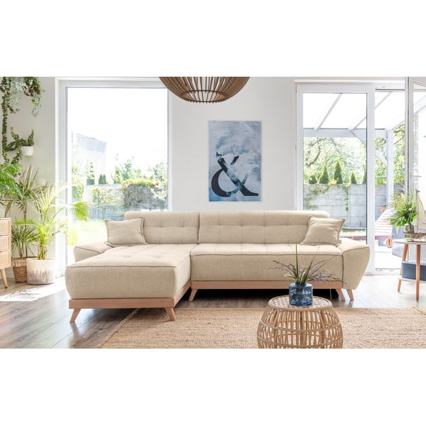 Beež nurgadiivanvoodi (muutuv) Dazzling Daisy - Miuform-image-1