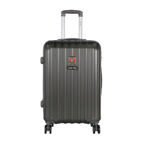 Tmavě šedý cestovní kufr LULU CASTAGNETTE Edge, 71 l