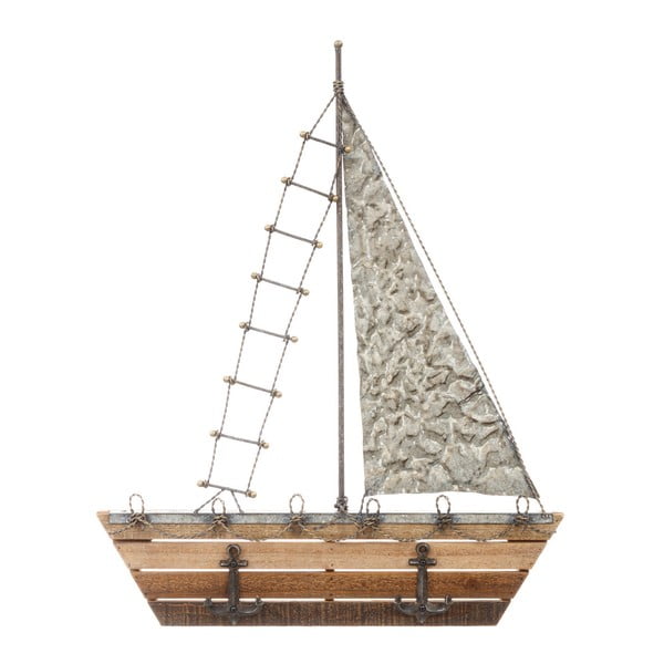 Věšák ve tvaru plachetnice Ixia Seaside