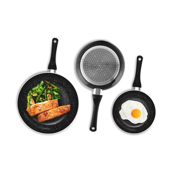 3 musta panni komplekt Stone - InnovaGoods-image-2