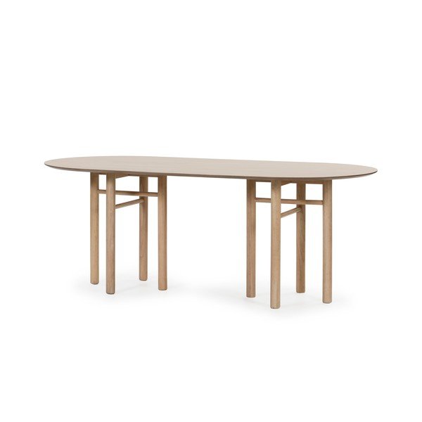 Ovaalne söögilaud , pikkus 200 cm Junco - Teulat-image-2