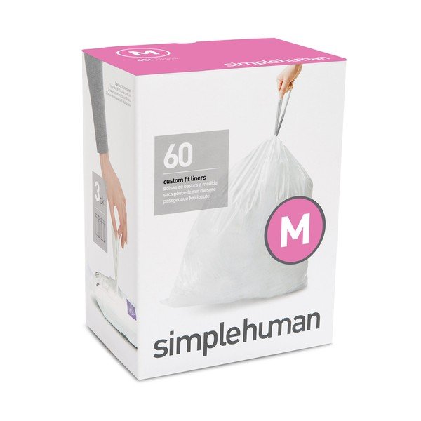 Prügikotid 60 tk 45 l M - simplehuman